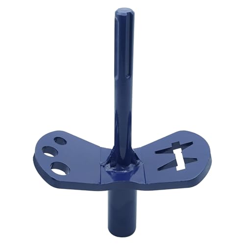 Universal Ground Rod Driver for 1/2” 5/8” 3/4” Grounding Rods, Rebar,T Post (3/4” SDS Max Driver)