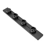 FTVOGUE Power Track con Presa 60cm, 3 Uscite AC 1 Porta USB A e C 10W, Alluminio con Materiale PC Ignifugo, per Piano Cucina e Ufficio Domestico