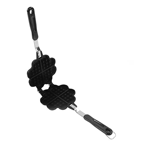 Gaufrier double face cœur antiadhésif accessoire de cuisine - 6