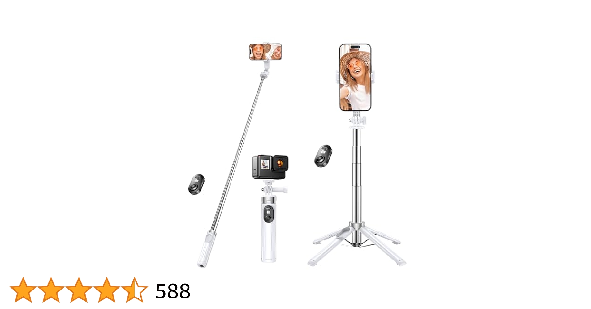 自撮り棒 Amazon | Ulanzi MagSafe式自撮り棒 超長164cm スマホ三脚