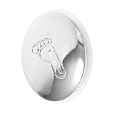 VALICLUD Stainless Steel Bathtub Drain Cover with Rubber Seal Watertight Hair Catcher Strainer for Shower and Bathroom Sink Easy Tool Installation Leak and Odor Prevention Plug for Bathtub