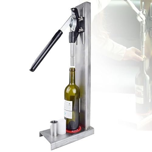 Machine de pressage manuelle de bouchons de bouteilles de vin et outil de capsulage - 2
