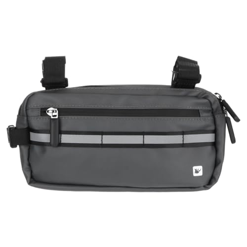 Sacoche de guidon pour vélo réfléchissante et amovible avec grande capacité Mipcase