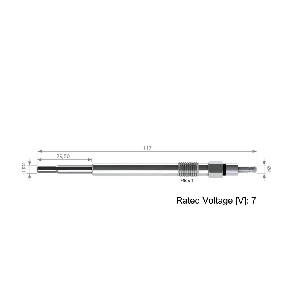 Candeletta riscaldante per VW Passat B6 2005-2010 Candeletta riscaldante Dual Core N10579803