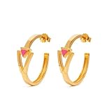 Orecchini Arianna Argento 925 Valentina Ferragni Studio dorato estate nuova collezione