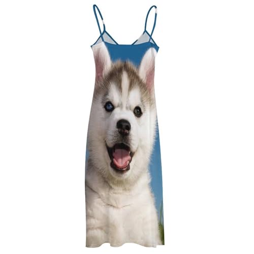 Robe longue husky pour femme, la tenue de plage d'été idéale pour vos voyages