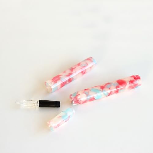 Image of 寺西化学 Teranishi Chemical Industry GLAAL-JP Guitar Glass Pen, Aurora, Long, with Cap, Jelly Pink