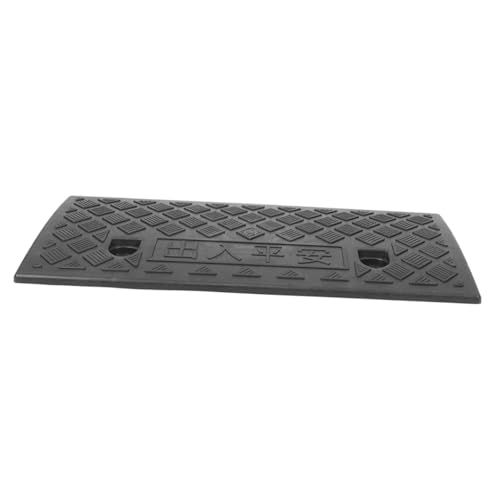 Beavorty Car Ramp Door Sill Mat Portable Lightweight Easy to Carry Plastic Slope
