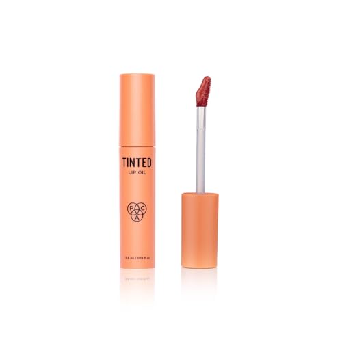 Image of PAC Tinted Lip Oil Fashionista | Hydrating Lip Oil | Non Greasy Glossy Finish | Subtle Natural Tint