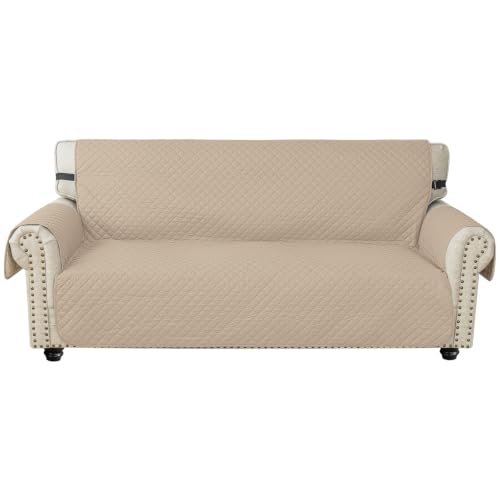 Ystyle Funda Cubre Sofa 3 Plazas, Beige
