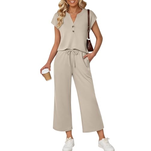 LILLUSORY Two Piece Lounge Sets for Women Spring Vacation Beach Travel Airport Outfits Cas... LILLUSORY Two Piece Lounge Sets for Women Spring Vacation Beach Travel Airport Outfits Cas...