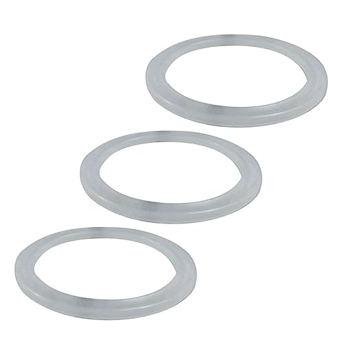 RORPOIR 3pcs Stainless Steel Insulation Cup Lid Seal Ring Silicon Seal Ring for Cup