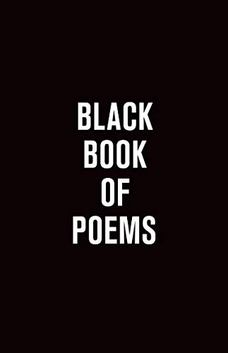 Andrews Mcmeel Publishing 9781524855598 Black Book Of Poems cover