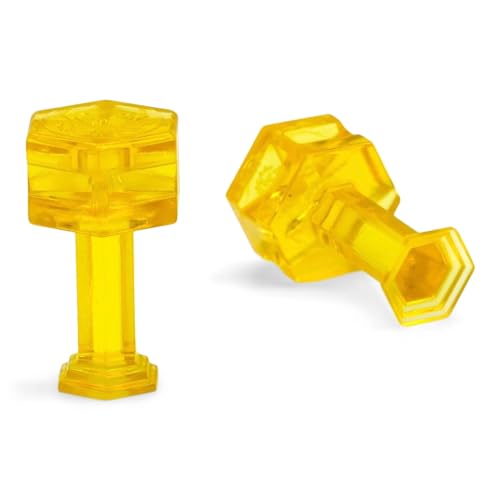 Image of Black Plague Dent Reaper Fat Shaft 9 mm Gold Hex Tabs (5 Tabs)