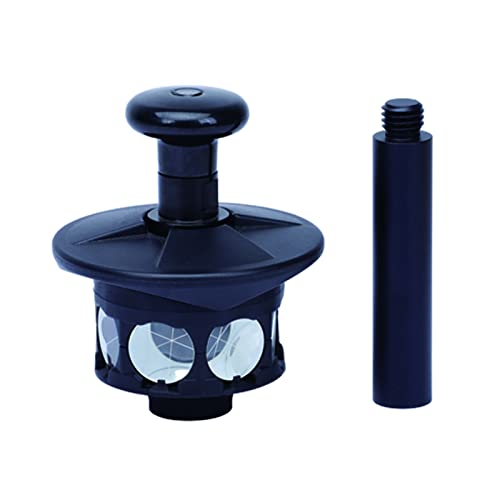 Mountlaser Reflective Prism 360-Degree, Surveying Pole Prisms for T-Style Total Station Surveying EquipmentSurveying Accessories (AY360+100MM)