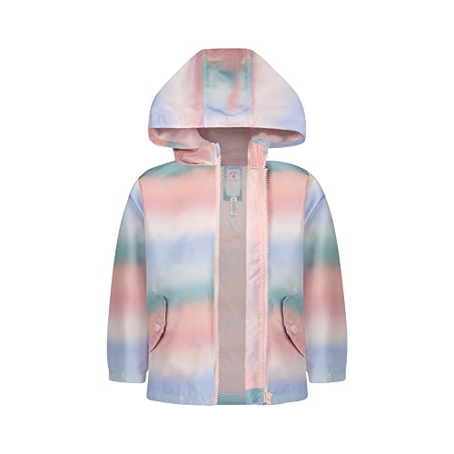 Image of Carter's Toddler & Little Girls' Midweight Fleece Lined Hooded Raincoat Rain Jacket