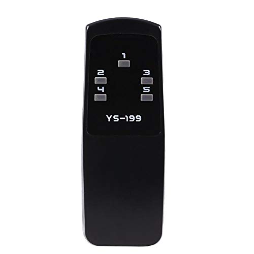 5 em 1 saída HDMI switch, 5 portas HDMI switcher seletor divisor com controle remoto, adequado para