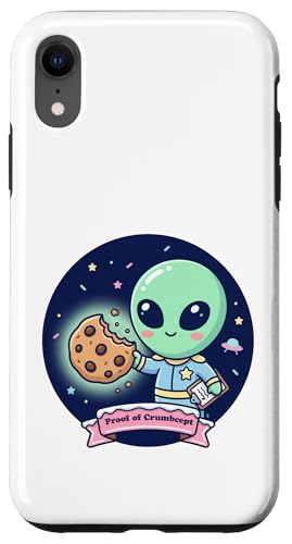 Crumbcept GCȀؖ ܂ꂽNbL[t NX}XA[g X}zP[X iPhone XR p