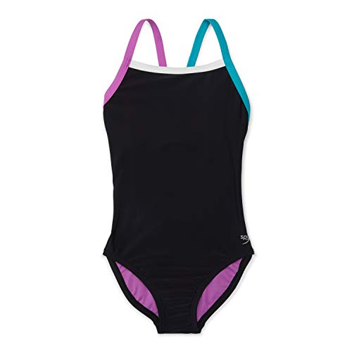 Image of Speedo Girl's Swimsuit One Piece Thin Straps