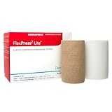 DermaRite 2 Layer Compression Bandage System 4 Inch X 3-4/5 Yard / 4 Inch X 5-1/2 Yard 1 Ct