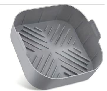JOPHEK Molde Olla de Silicona para Freidora de Aire, 5 Pack Accesorios Freidora sin Aceite Molde Silicona Air, Air Fryer Accessories, 20cm