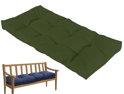 Coussin banc imperméable résistant aux intempéries pour jardin 150x60