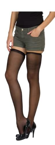 atipriya Women Thai Length Thin Black Color Stockings Socks (Pack of 1)-picture-14