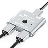 Ce que vous obtenez : 1 commutateur HDMI BolAAzuL (bidirectionnel, 8K HDMI), 1 câble d'alimentation, 1 manuel de l'utilisateur (français non garanti)