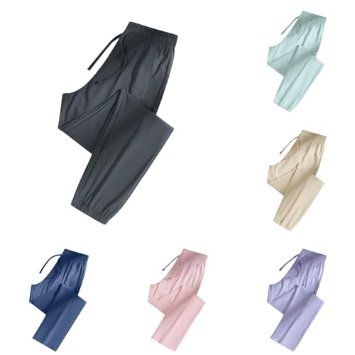 Image of New Sport Ice Silk Pants for Women Over 50,Travel Pants Women, | Ice Silk Quick Drying Comfort