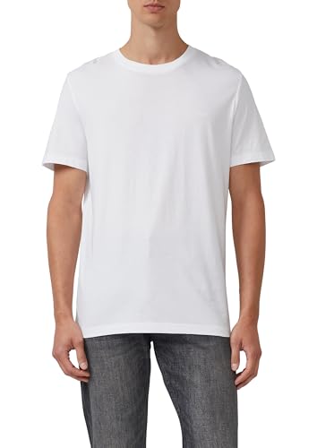 s.Oliver Herren 2119128 T-Shirt, 0100 weiß, L – Ansicht 1