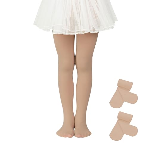 American Trends Ballet Tights for Girls, Ultra Soft Girls Stockings Dance Tights for Toddlers and Kids