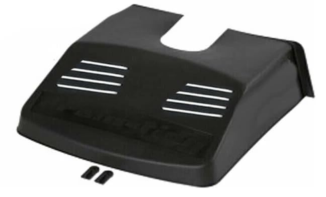 4 x Drain Cover, Black Plastic Grid Pipe Cover Ventilated, Prevents Blockages To Drains