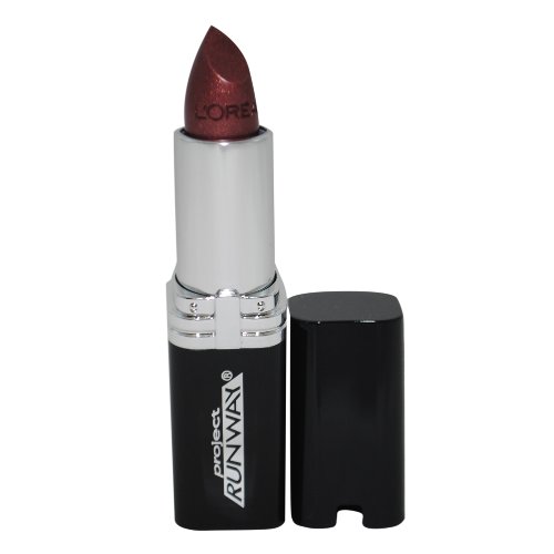 L'Oreal Paris Project Runway Lipstick for Women, 786/The Temptress Kiss, 0.13 Ounce