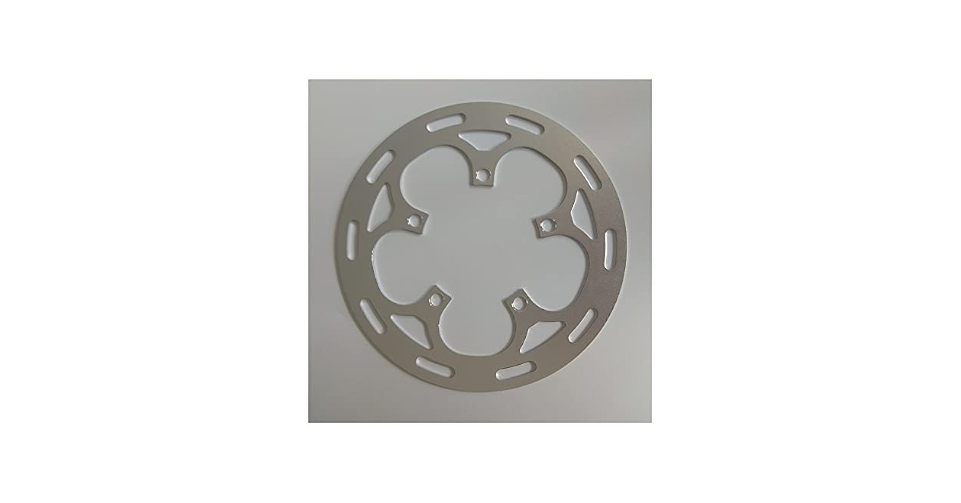 MYEEI 110 BCD Silvery Chain Wheel Guard Road Bicycle Protect