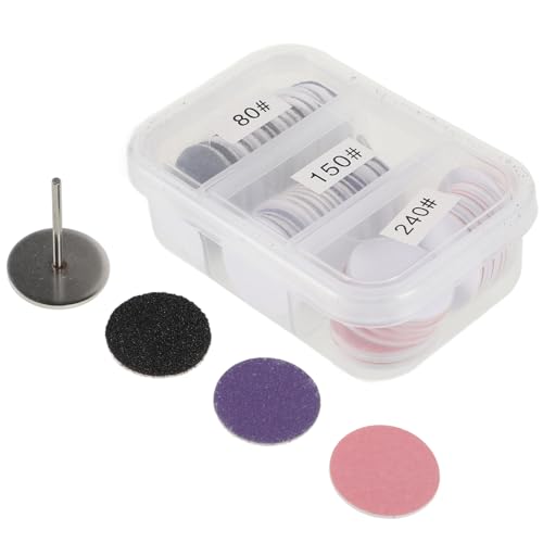 PATKAW 電動足 リムーバー用サンドペーパー 多用途研磨ディスクかかと死皮対応 交換用フットファイルパッド 家 サロン スパ適用