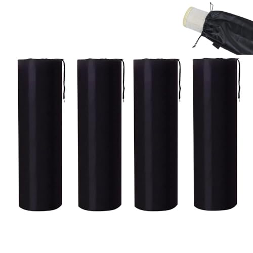 Waterproof Carpet Storage Bags (4-Pack 13x50)