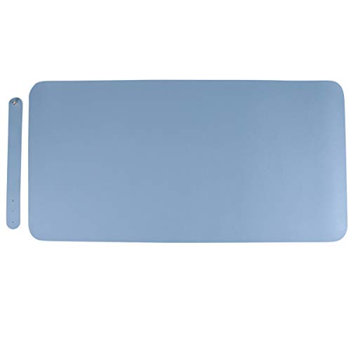 STOBOK Mouse Pad y Aceitosa Cojín De Escritura De para Escritorio Antideslizante para y Azul