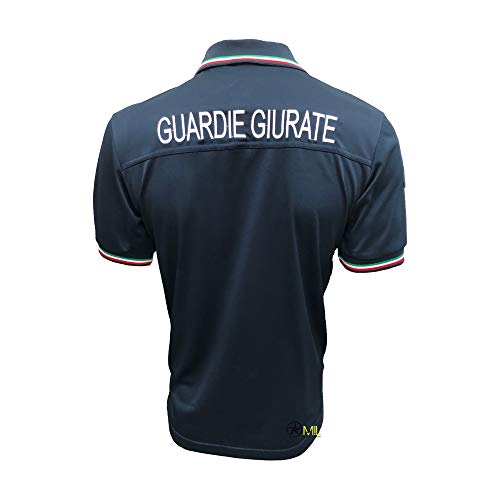 POLO GPG ALGI Polo Guardie Giurate MOD. Polipropilene Microfibra Blu Navy (M)
