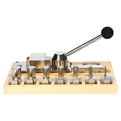 LIAPDG Jewelry Ring Bending Machine, Professional Device Ring Making Tools Ring Bender Metal Ring Earring Jewelry Crafts Making Processing Ring Bending Tool Set (9.8 * 5.9 * 0.9inches) Cover