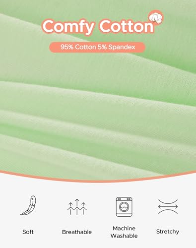 INNERSY Big Girls' Underwear Size 8-16 Cotton Teen Panties No Wedgies Briefs 6-Pack4