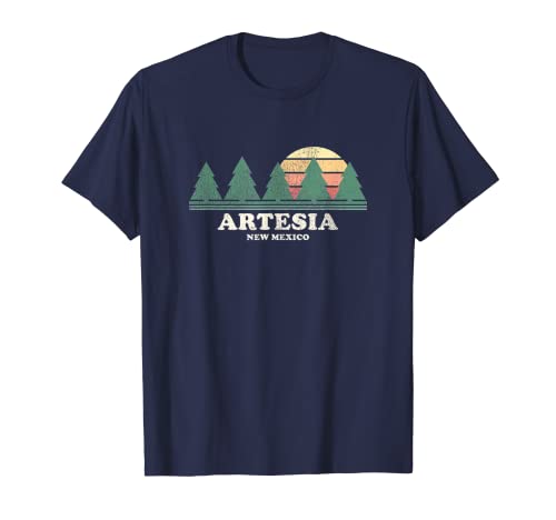 Photo de Artesia NM T-shirt rétro années 70 T-Shirt