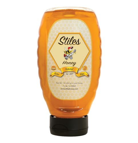 Miel Silvestre Pura Natural Stiles 16oz Tubo