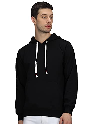 Image of eKools� Men's Rich Cotton Fleece Pullover Hoodie Sweatshirt for Winters
