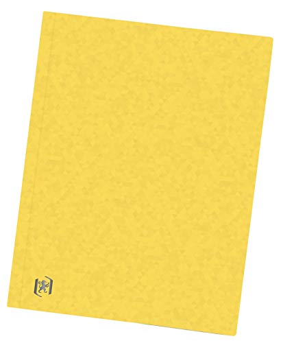 Preisvergleich Produktbild Oxford Aktendeckel A4, aus Karton, gelb, 10 Stück
