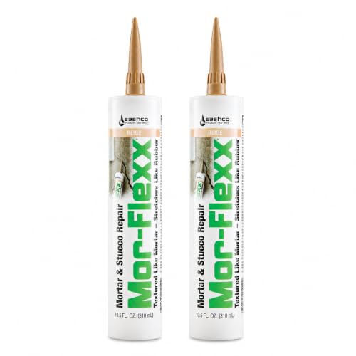 Image of Sashco 15010 Beige MorFlexx Grout Repair 10.5oz (2 Pack)