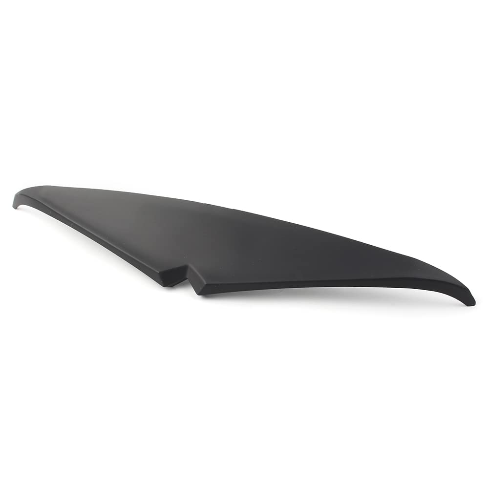 Motorrad ABS Scheinwerfer Scheinwerfer Augenbraue Augenlid Trim Dekoration, for Harley, for Road Glide FLTRX FLTRU Matt Schwarz Augenbrauen