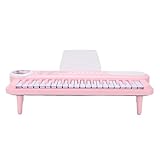 Generic Piano de Teclas para Niños, Teclado Eléctrico Digital con Micrófono, 37 Teclas, Ligero para Principiantes, Piano de Juguete Portátil para Aprender Música, Material Plástico