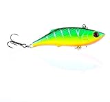 Location: Lake CPTTKI 7,5 cm 10 G Cebo de Pesca Cebo Artificial Vibración Aparejos de Pesca Desechos Pesca Rocker   3