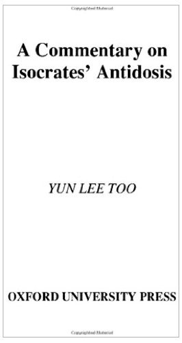 A Commentary on Isocrates' Antidosis      1st Edition, Kindle Edition