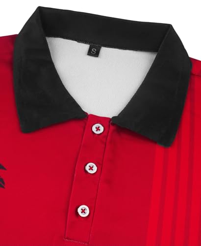 Casual Golf Shirts for Men - Collared Dry Fit Mens Polo Shirts Short Sleeve Moisture Wicking Summer4